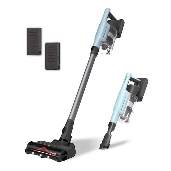 GO Pet Cyclone EX Bagless Cordless HEPA Stick Vacuum for Carpet and Hard Floors in Blue with Pet Hair Pickup (GO250X)