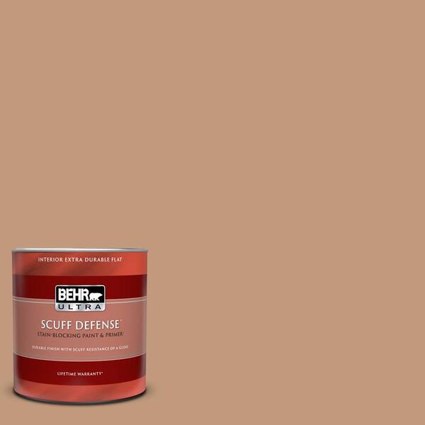 BEHR ULTRA 1 qt. #PPU3-12 Egyptian Pyramid Extra Durable Flat