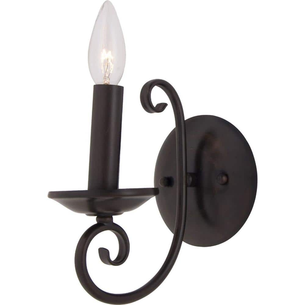 Maxim 70001 Loft 1 Light 8  Tall Wall Sconce - Bronze