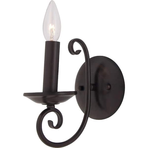 Maxim Lighting Loft 1-Light Oil-Rubbed Bronze Sconce