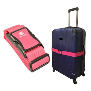 Luggage Strap Solid Color in Pink