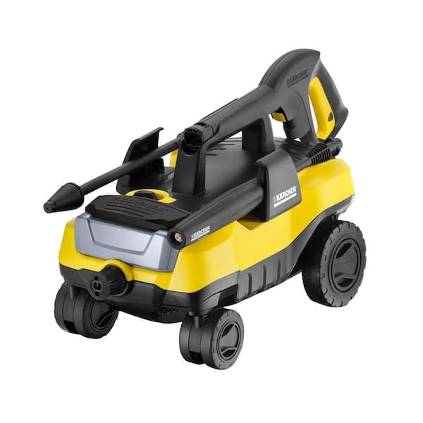 Karcher 1800 PSI 1.30 GPM K 3 Follow Me Portable Electric Power Pressure Washer on Wheels with Vario & Dirtblaster Spray Wands