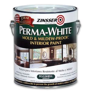 Perma-White 1 gal. Mold & Mildew-Proof Eggshell Interior Paint (2-Pack)
