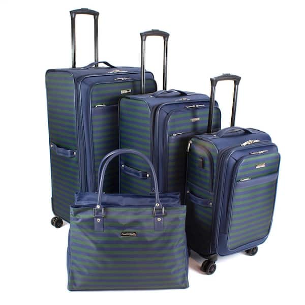 Isaac Mizrahi Ingram 4-Piece Spinner Luggage Set