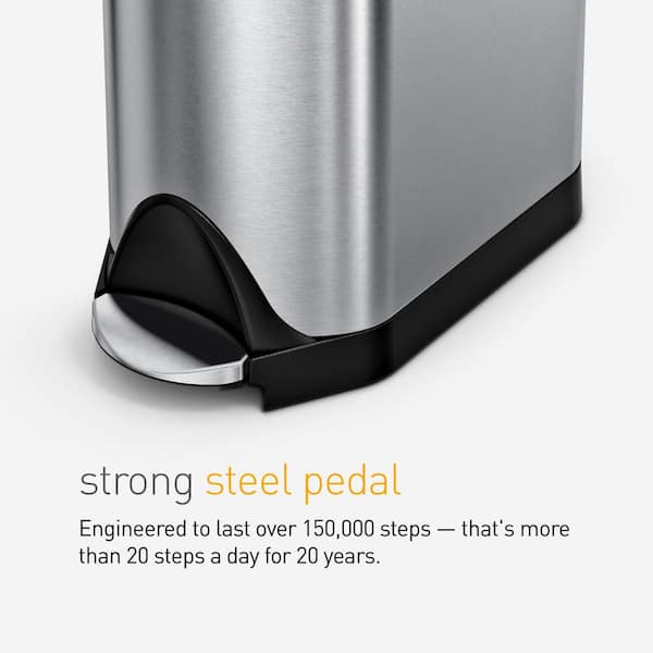 30L butterfly step can - simplehuman