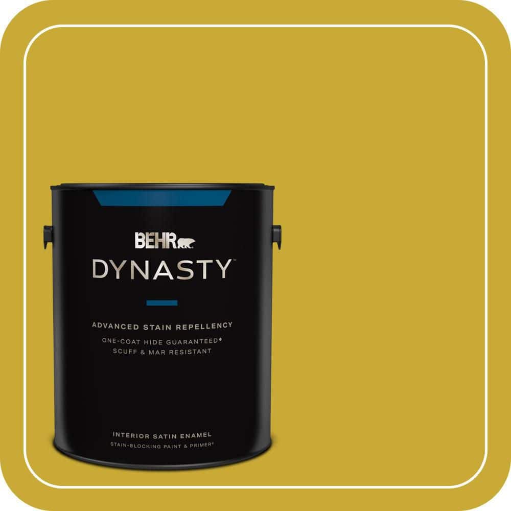 1 gal. #P320-7 Sweet and Sour Satin Enamel Interior Stain-Blocking Paint & Primer price history on PriceWatchPro