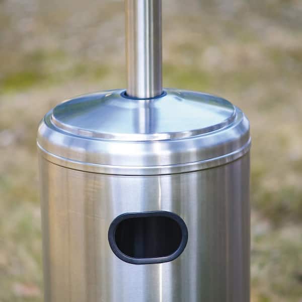 Hampton Bay - 48000 BTU Stainless Steel Patio Heater