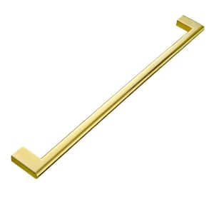 Vail 12 in. (305 mm) Center-to-Center Polished Gold Bar Pull