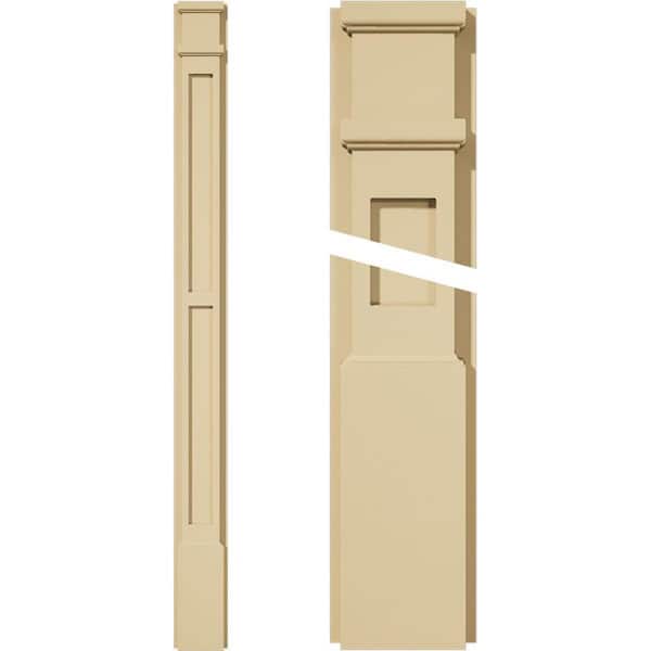 Ekena Millwork 2 in. D x 5 in. W x 60 in. L Primed Polyurethane Pilaster 1- Pack