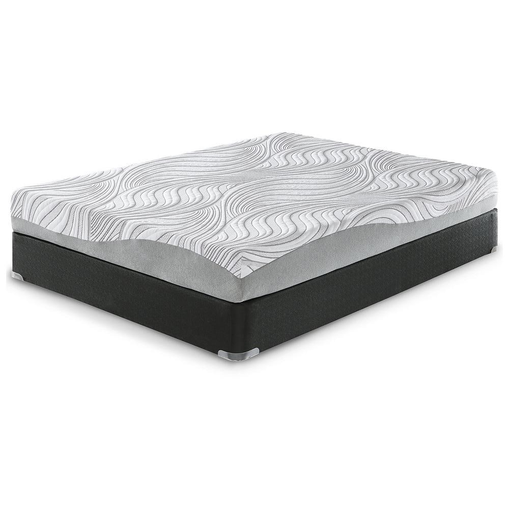 8-Inch White Memory Foam Queen Mattress