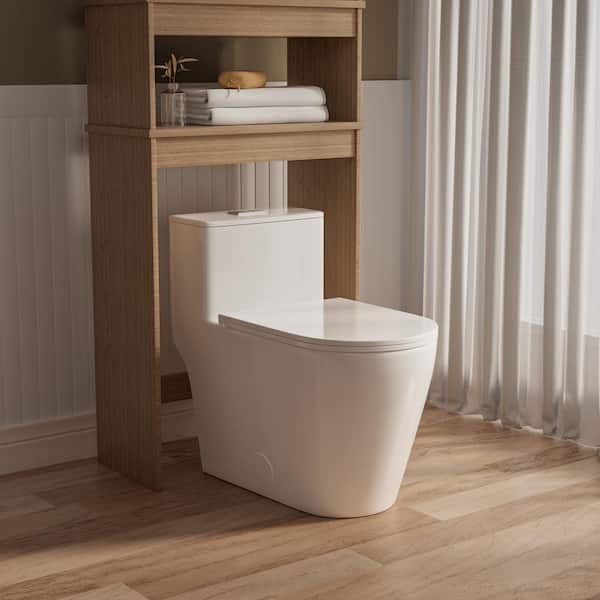 Casta Diva 12 in. Rough-in Elongated One-piece Toilet 1.0/1.6 GPF
