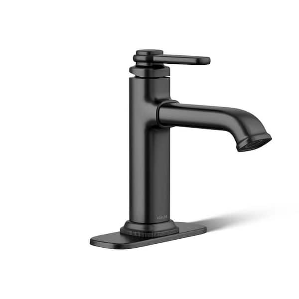 KOHLER Numista Single Hole Single-Handle Bathroom Faucet in Matte Black