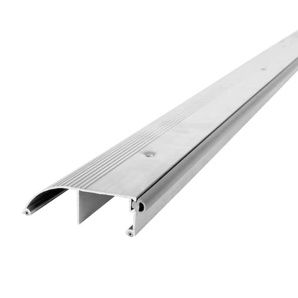 High 3-3/8 in. x 80 in. Aluminum Bumper Threshold