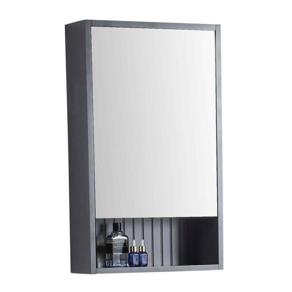 Jensen Styleline II 18-in x 28-in Rectangle Surface Mirrored Medicine Cabinet with Lights Jensen Styleline II 18-in x 28-in Rectangle Surface Mirrored Medicine Cabinet with Lights