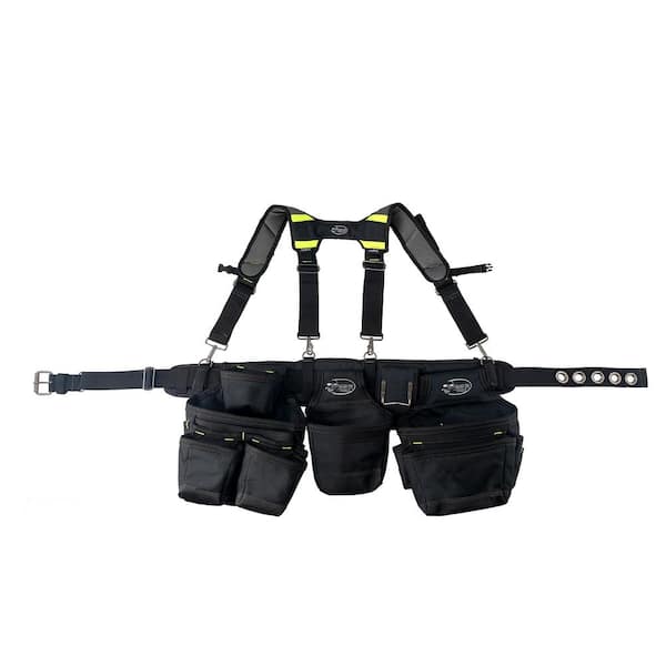 Heavy Duty Work Suspension Rig Tool belt Padded Suspenders Padded Rig Gear NEW 
