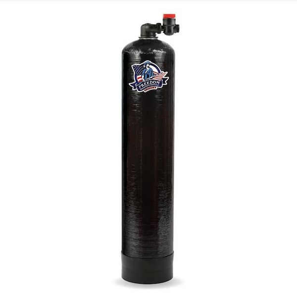 ECO-X Series 7-Stage Municipal Water Filtration and Salt-Free Conditioning System Treats up to 3 Bathrooms in Black