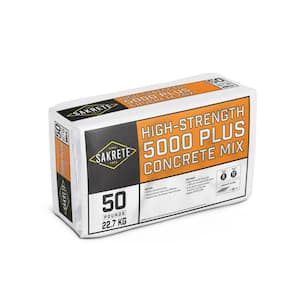 50 lbs. 5000 Plus High-Strength Concrete Mix