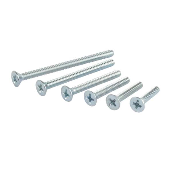6/32 Assorted Flat Headed Phillips Screw Kit (120 per Case)