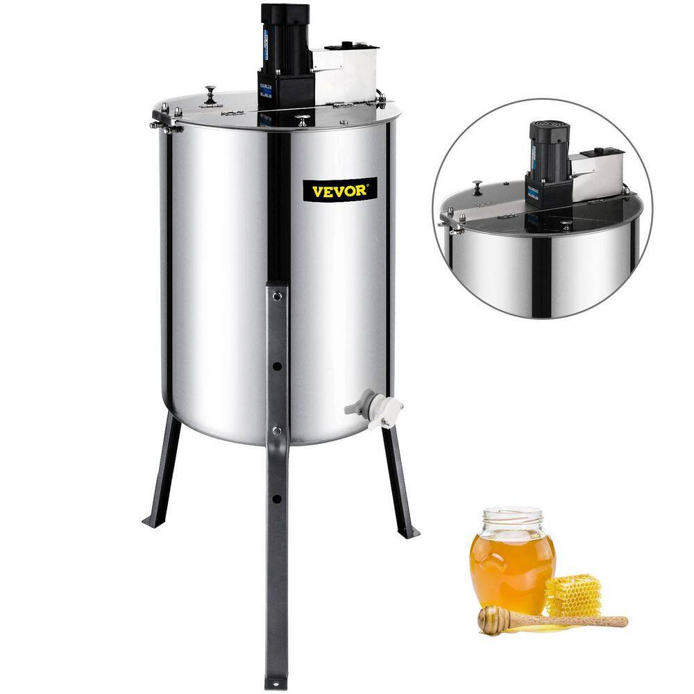 VEVOR Electric Honey Extractor Separator 4-Frame Bee Extractor ...