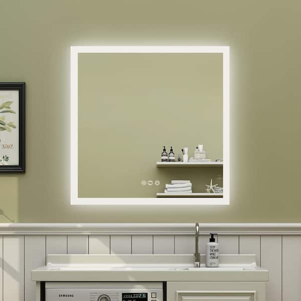 Anti Fog Wall Bathroom Vanity Mirror, Diy Anti Fog Mirror