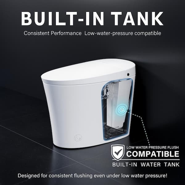 WELLFOR ELARA Smart Bidet Toilet with Built-in Tank and Auto Flush