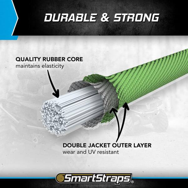 40 X Elasticated Bungee Cords – Military Army Basha Straps (8mm)