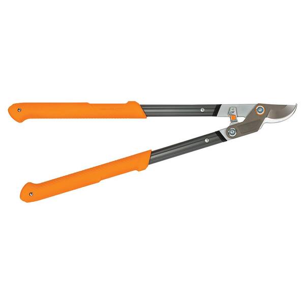 Loppers Fiskars Pro 2 in. Cut Steel High Carbon Blade with Aluminum Handled Bypass  Lopper-394901 - The Home Depot