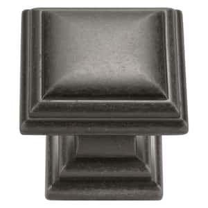 Somerset Collection 1-1/16 in. Dia Black Nickel Vibed Finish Cabinet Knob