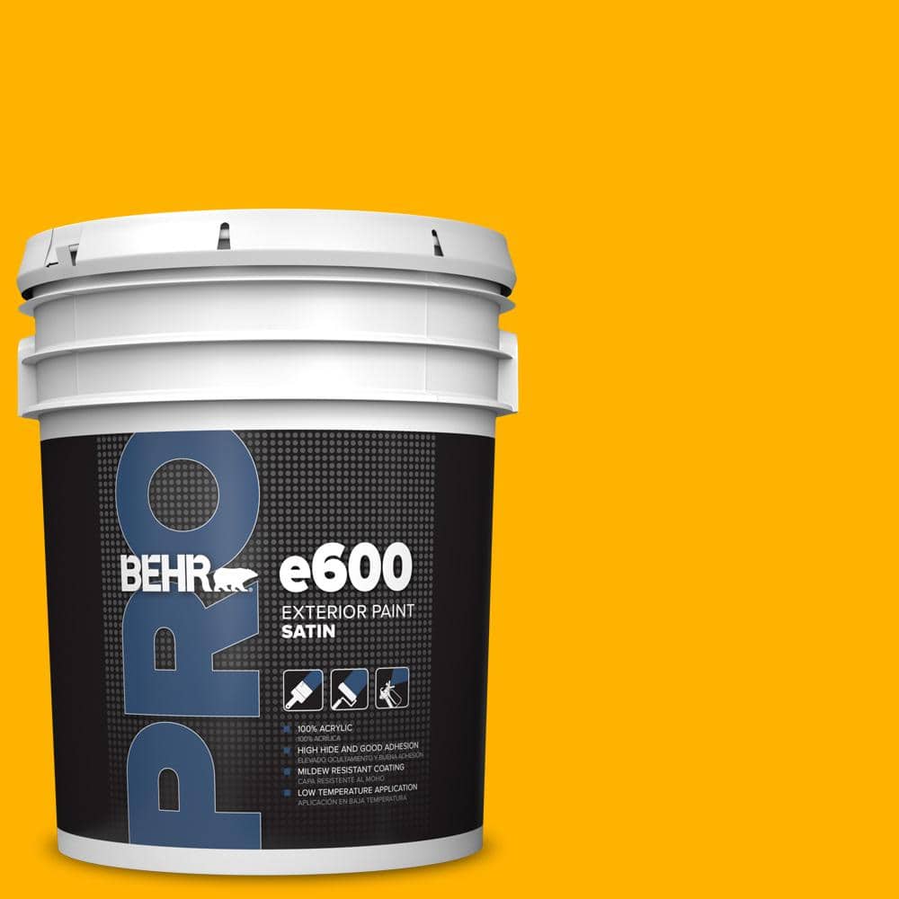 5 gal. #310B-7 Saffron Thread Satin Exterior Paint price history on PriceWatchPro