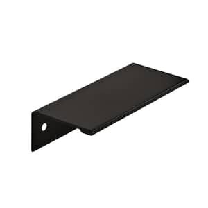 Edge Pull Collection 3 in (76 mm) Matte Black Drawer Pull (10-Pack)