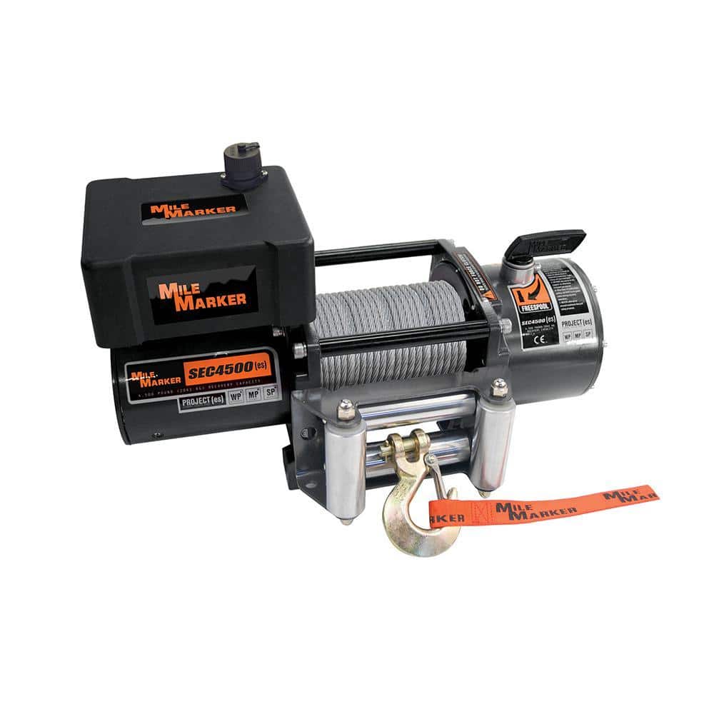 4,500 lb. Capacity SEC4500 Utility Winch with Cable and Remote price history on PriceWatchPro