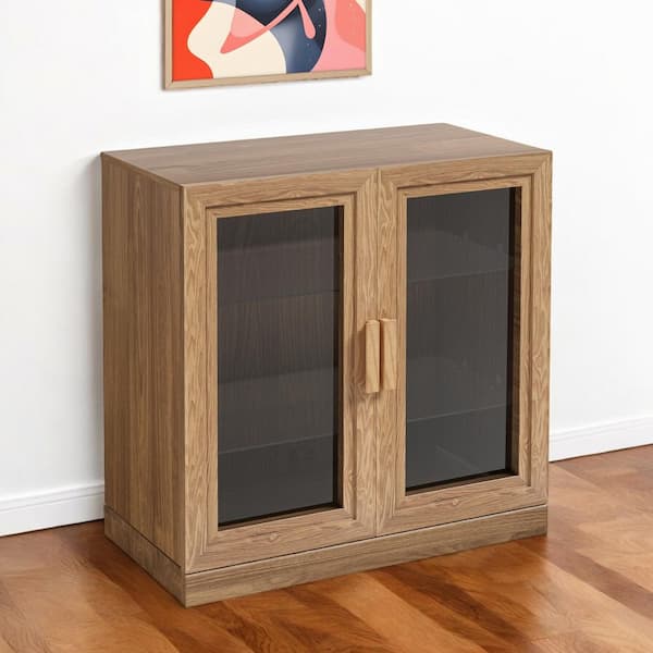 Black Bottle 44 in. W Bar Cabinets with Storage