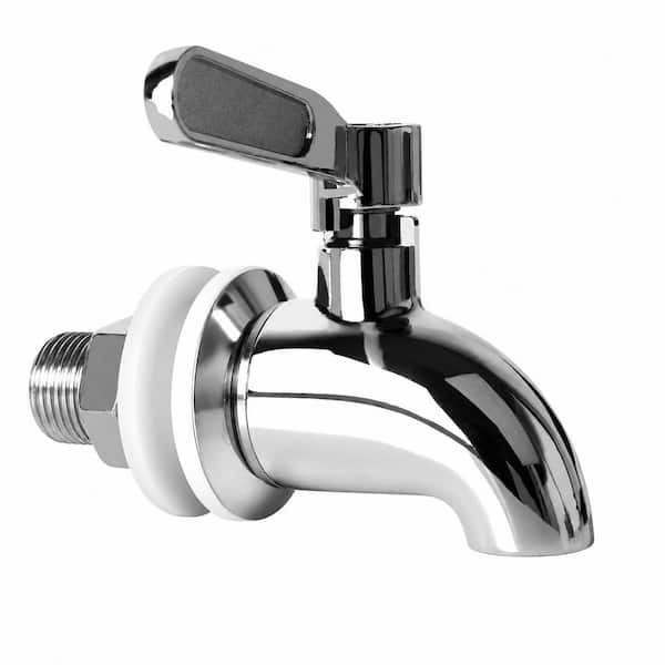 Stainless Steel Beverage Dispenser Spigot Replacement Food Grade Faucet for Drink Dispensers Pots Water