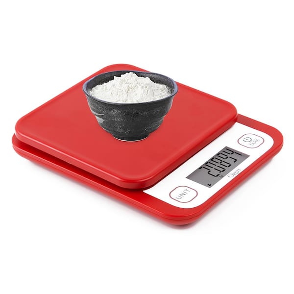 Digital Kitchen Food Scale 0.1~3kg 2 Trays, Tare Function, (battery  included)
