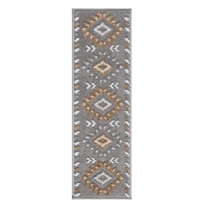 Traditional Collection Beige 9 in. x 28 in. Polypropylene Stair Tread Cover (Set of 13)