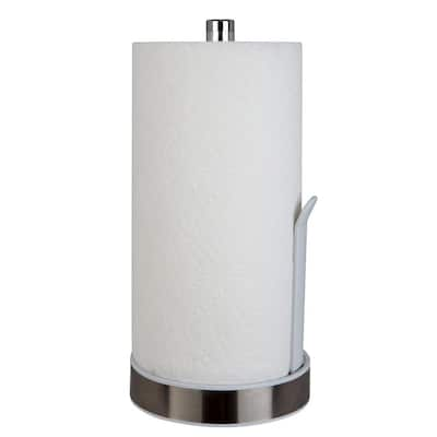 ExcelSteel Matte Polish 18/10 Stainless Steel Paper Towel Holder 475 - The  Home Depot