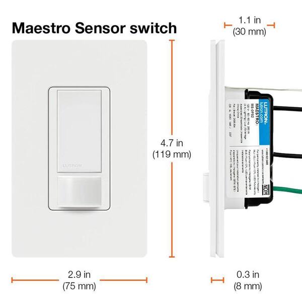 How To Adjust Motion Sensor Light Switch Lutron