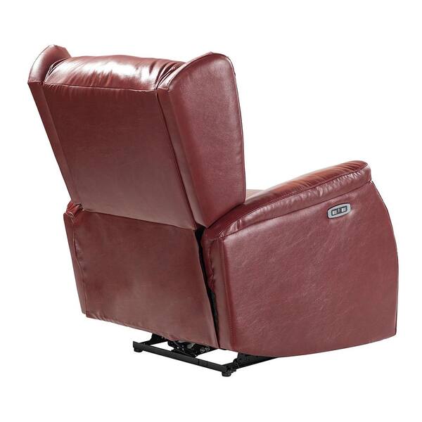 Burgundy lazy boy online recliner