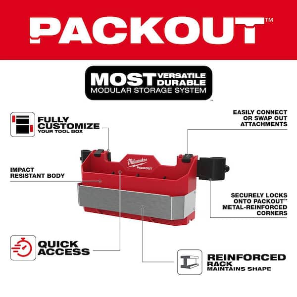 PACKOUT Caddy Tool Box Rack Attachment