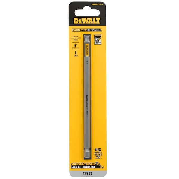 TMAX 25 pc Torq-Set #6 2 Inch Impact Ready Screwdriver