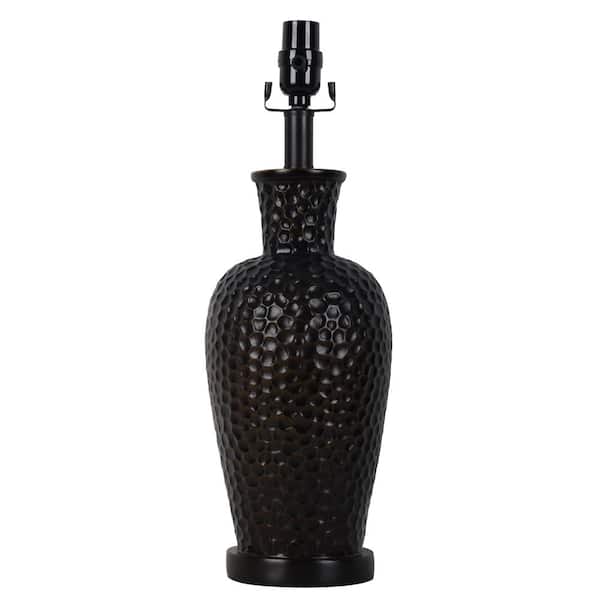 Hampton Bay Mix and Match 18.75 in. H Bronze Table Lamp Base