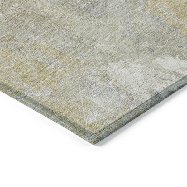 Chantille Machine Washable Indoor/Outdoor Abstract ACN1850 Beige 5 ft. x 7 ft. 6 in. Accent Rug