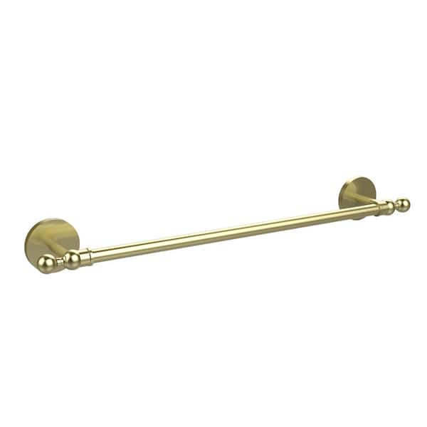 Allied Brass Skyline Collection 30 in. Towel Bar in Satin Brass