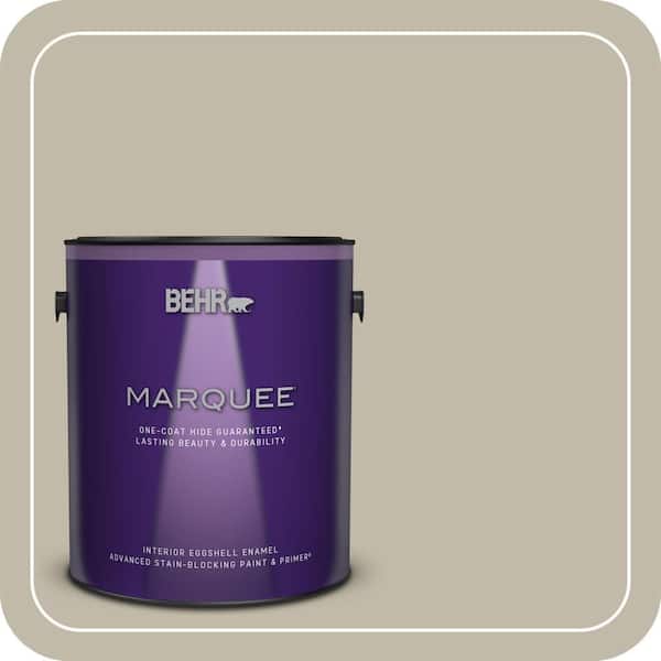 BEHR MARQUEE 1 gal. Home Decorators Collection #HDC-FL13-10 Wilderness Gray Eggshell Enamel Interior Paint & Primer