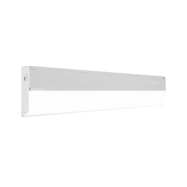 NICOR UCB Series 18 in. Hardwired White Selectable Integrated LED Under Cabinet Light