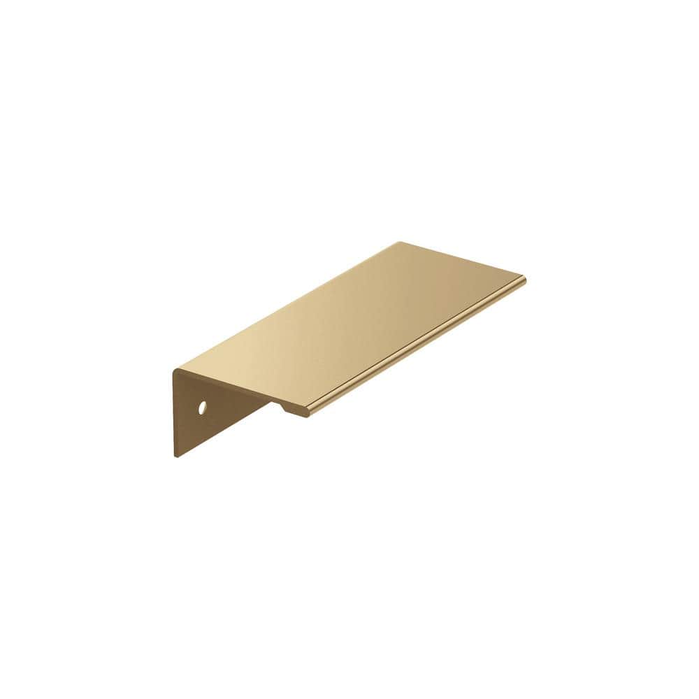 Amerock Edge Pulls 3 in. (76mm) Modern Champagne Bronze