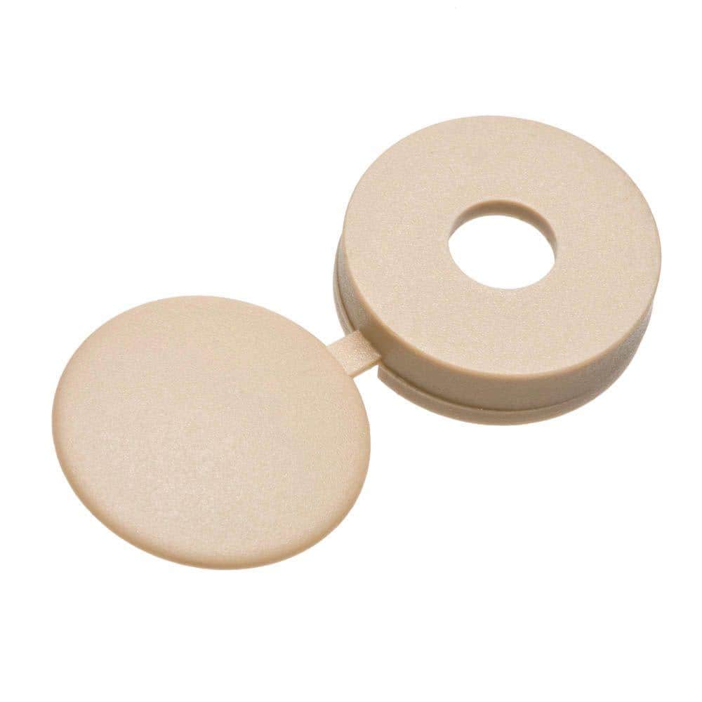 Everbilt #10 Beige Pan-Head Hinged Screw Cover (3 per Pack) 815948 ...