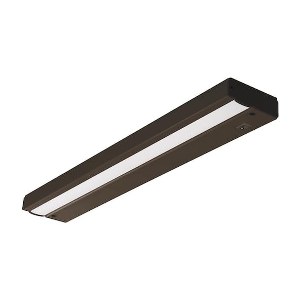 Commercial Electric 18 in. LED Bronze Direct Wire Under Cabinet Light