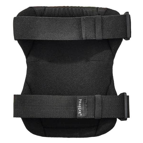 335 Black Cap Slip Resistant Rubber Cap Knee Pads