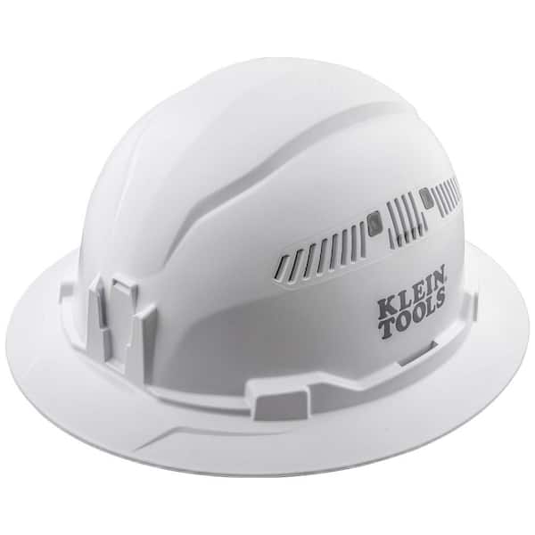 Full Brim Safety Helmet White USA Hard Hat Construction Building Site PPE Hat